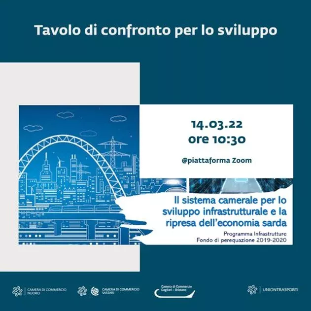 Incontro online sviluppo infrastrutturale Sardegna